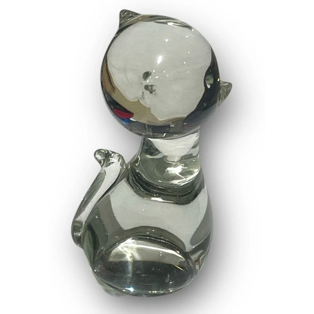 Swarovski Goeble‎ Dog Cat Goose Duck And Hedgehog Figurines 5 Paperweights